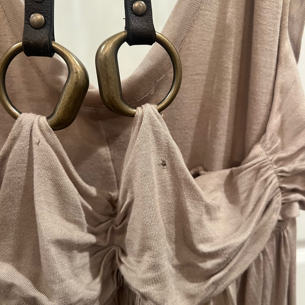 All Saints Beige Maxi Dress - Picture 6 of 7